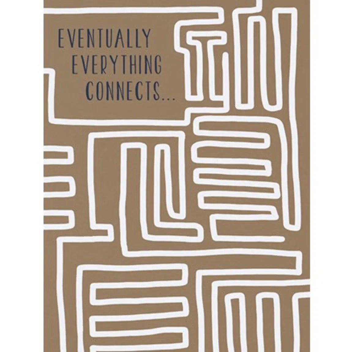 Postkarte – Eventually Everything Connects