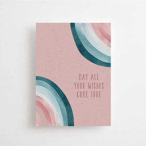 Postkarte – May All Your Wishes Come True