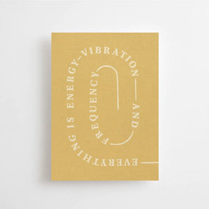 Postkarte – Everything is Energy, Vibration & Frequency