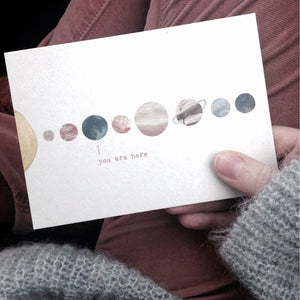 Postkarte – You are here