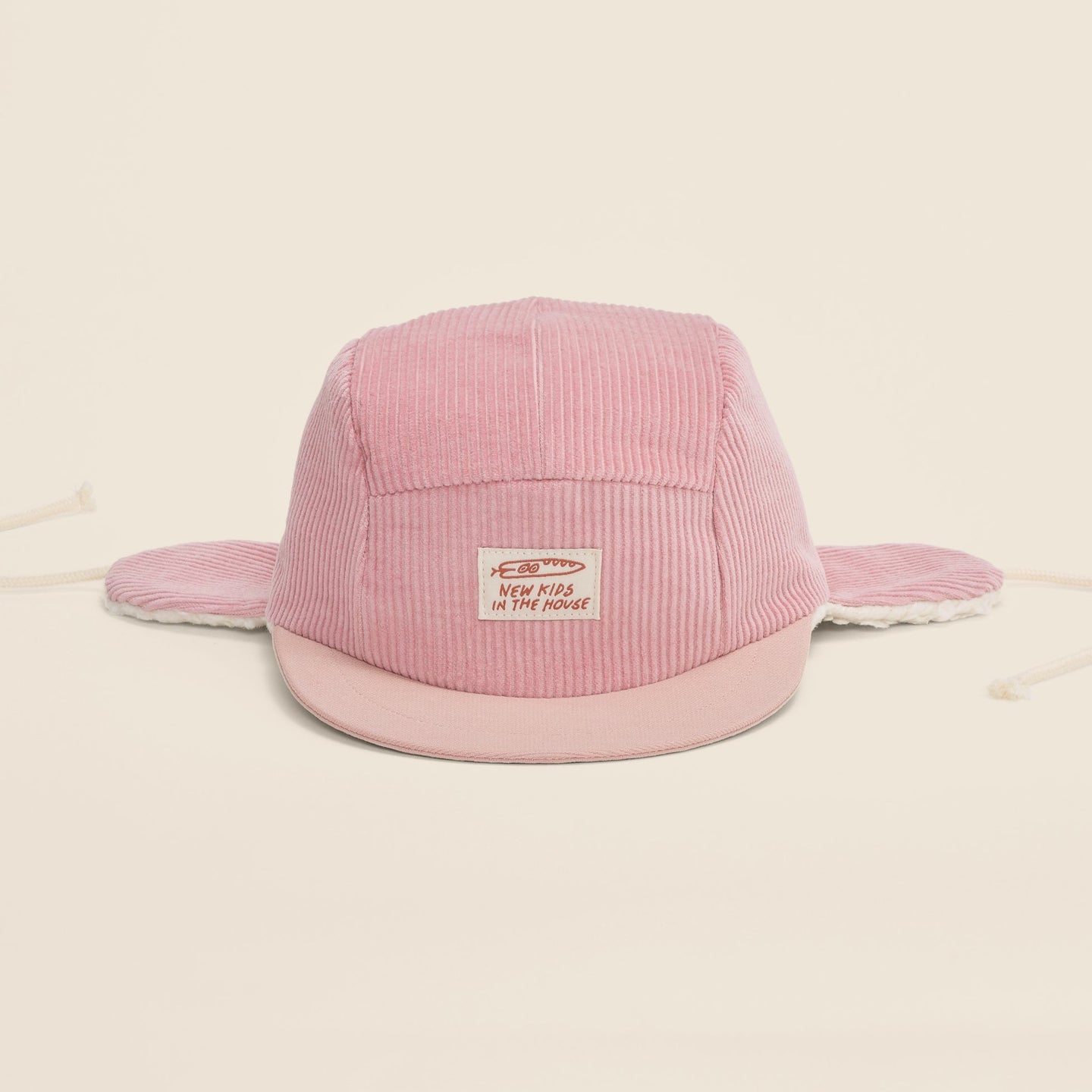 Winter Basecap in rosa