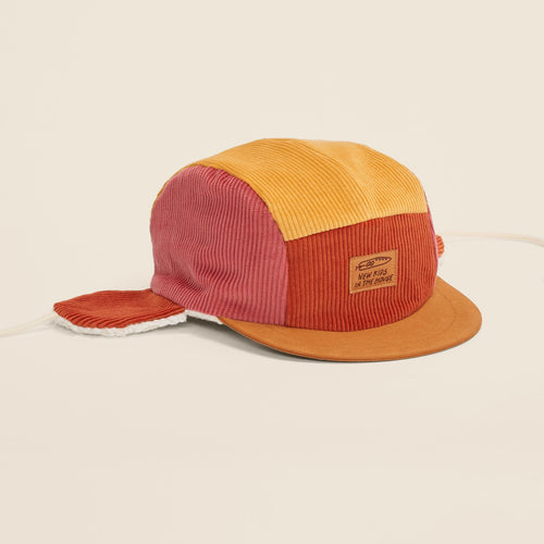 Wintercap in gelb, rosa, orange für Kinder