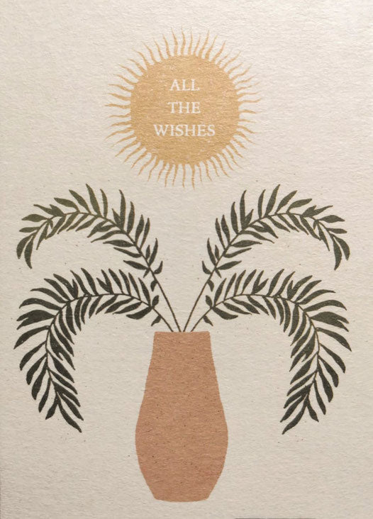 Postkarte – All the wishes