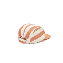 Lade das Bild in den Galerie-Viewer, Kids one size Sommer Cap mit verstellbaren Klettverschluss in der Farbe Cinnamon White 
