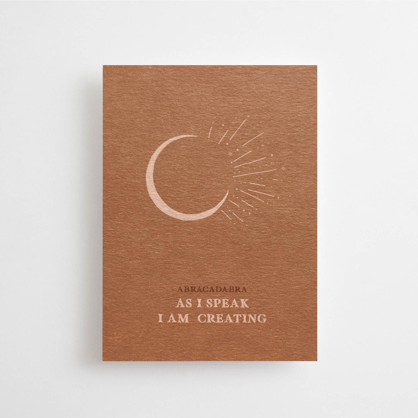 Minikarte – As I speak I am creating