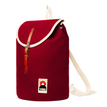 Lade das Bild in den Galerie-Viewer, Sailor Backpack von YKRA mit Lederriemen und weißen Trägern
