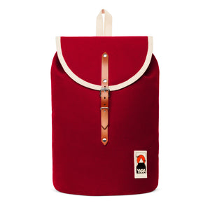 Sailor Backpack von YKRA mit Lederriemen